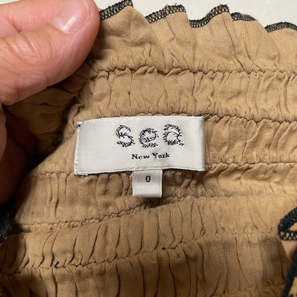 NWOT Sea New York Lottie Smocked Leopard Print Midi Skirt. - Picture 6 of 9